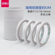 1.5CM雙面膠得力