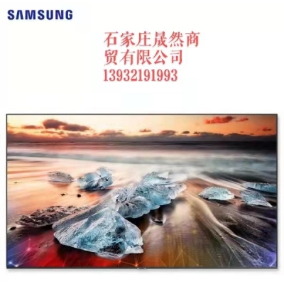 三星QE65T 65英寸壁掛廣告4K超清智能網絡商用顯示器窄邊框會議展覽展示信息播放終端