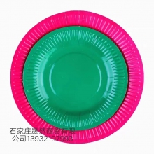 彩色紙盤